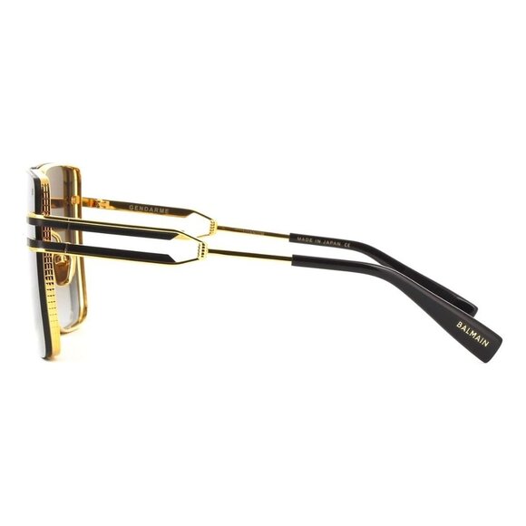 New BALMAIN Gendarme Gold Square BPS-109 D Sunglasses Women - Picture 3 of 4